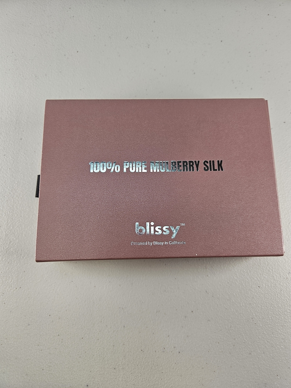 Blissy 100% Mulberry Silk Pillowcase - Rose Pink New In Box
